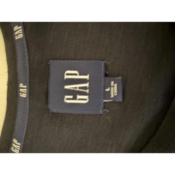 NWT GAP Black Sleeveless Ruffled Dress with Pockets - Size L - Picture 4 of 5